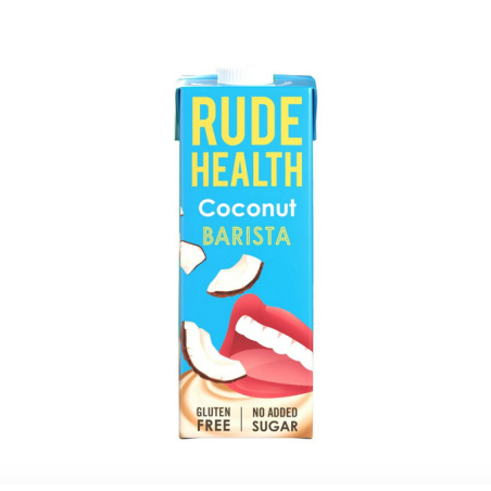 Kokosový rostlinný nápoj Rude Health Barista, krabice 1 l
