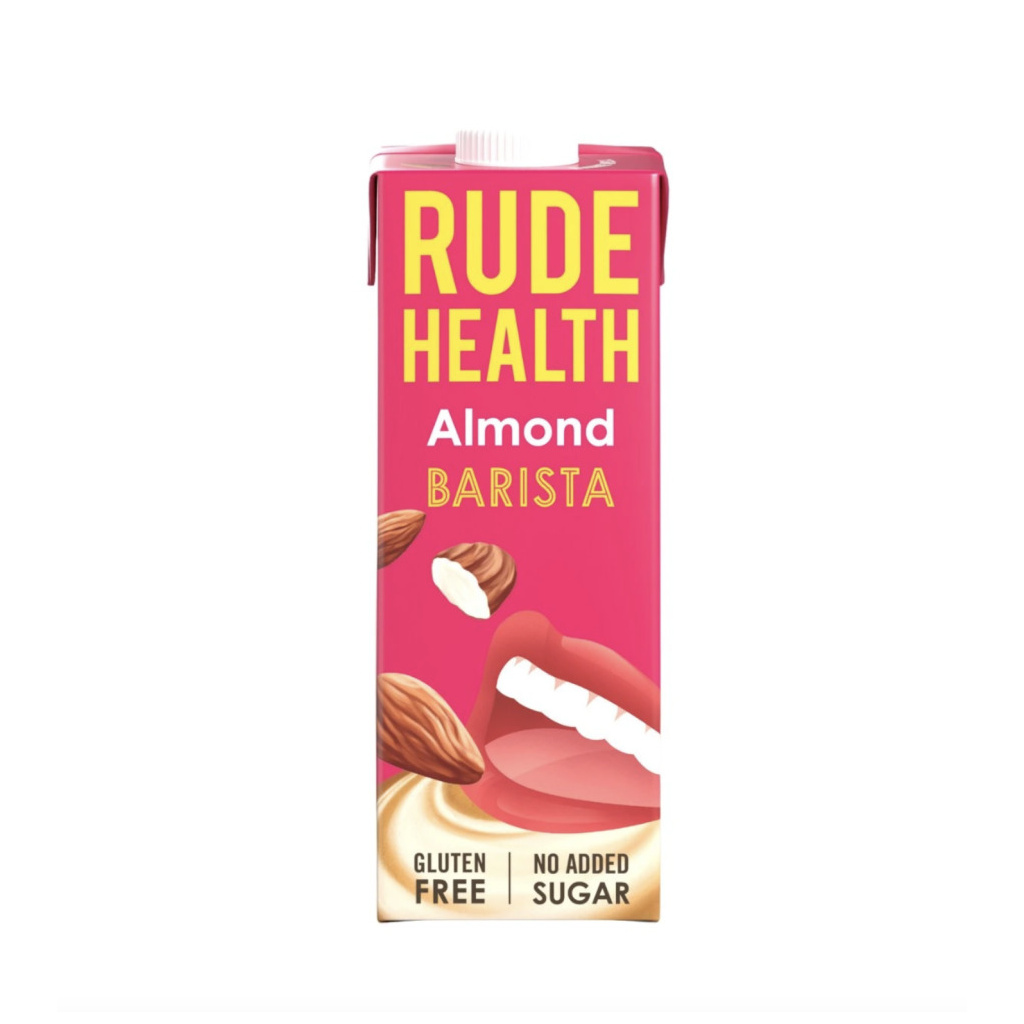 Mandlový rostlinný nápoj Rude Health Barista o objemu 1 litr