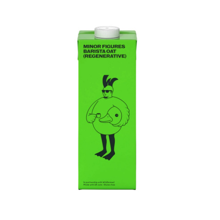 Ovesný nápoj Minor Figures Oat Barista Regenerative, 1 l