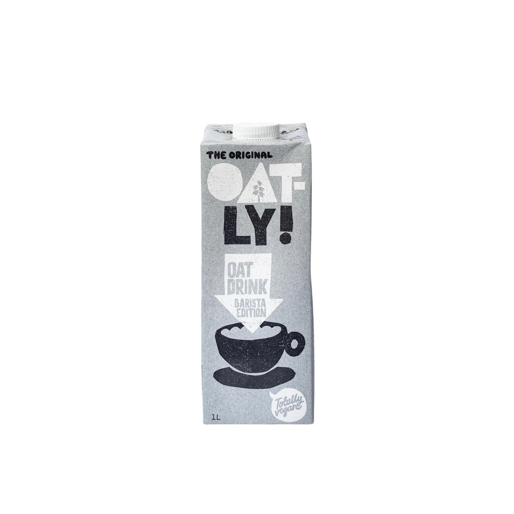 Ovesný nápoj do kávy Oatly Barista, krabice 1 l