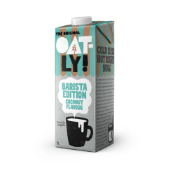 Oatly Barista Kokos, ovesný nápoj s kokosovou příchutí, 1 l