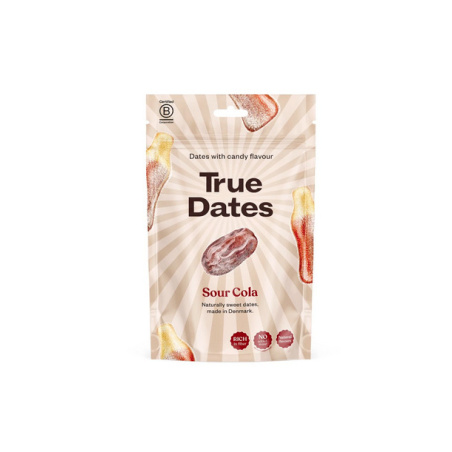 Sušené datle True Dates s příchutí kyselé coly, balení 100 g