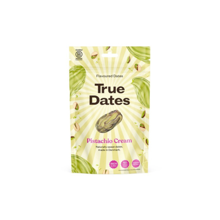 Sušené datle True Dates s pistáciovým krémem, 100 g