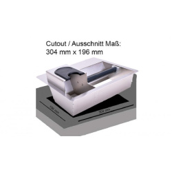 Odklepávač a stanice na tampování Counter Top Combi zblízka