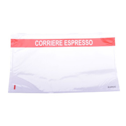 Jeden sáček JoeFrex Corriere Espresso rozložený Jeden sáček JoeFrex Corriere Espresso rozložený