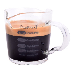 Odměrka JoeFrex na espresso s dvojitým výlevkem, 70 ml Odměrka JoeFrex na espresso s dvojitým výlevkem, 70 ml