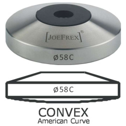 Konvexní základna tamperu JoeFrex Convex, celkový pohled