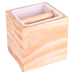 Dřevěné tělo odklepávače JoeFrex Classic zblízka Dřevěné tělo odklepávače JoeFrex Classic zblízka