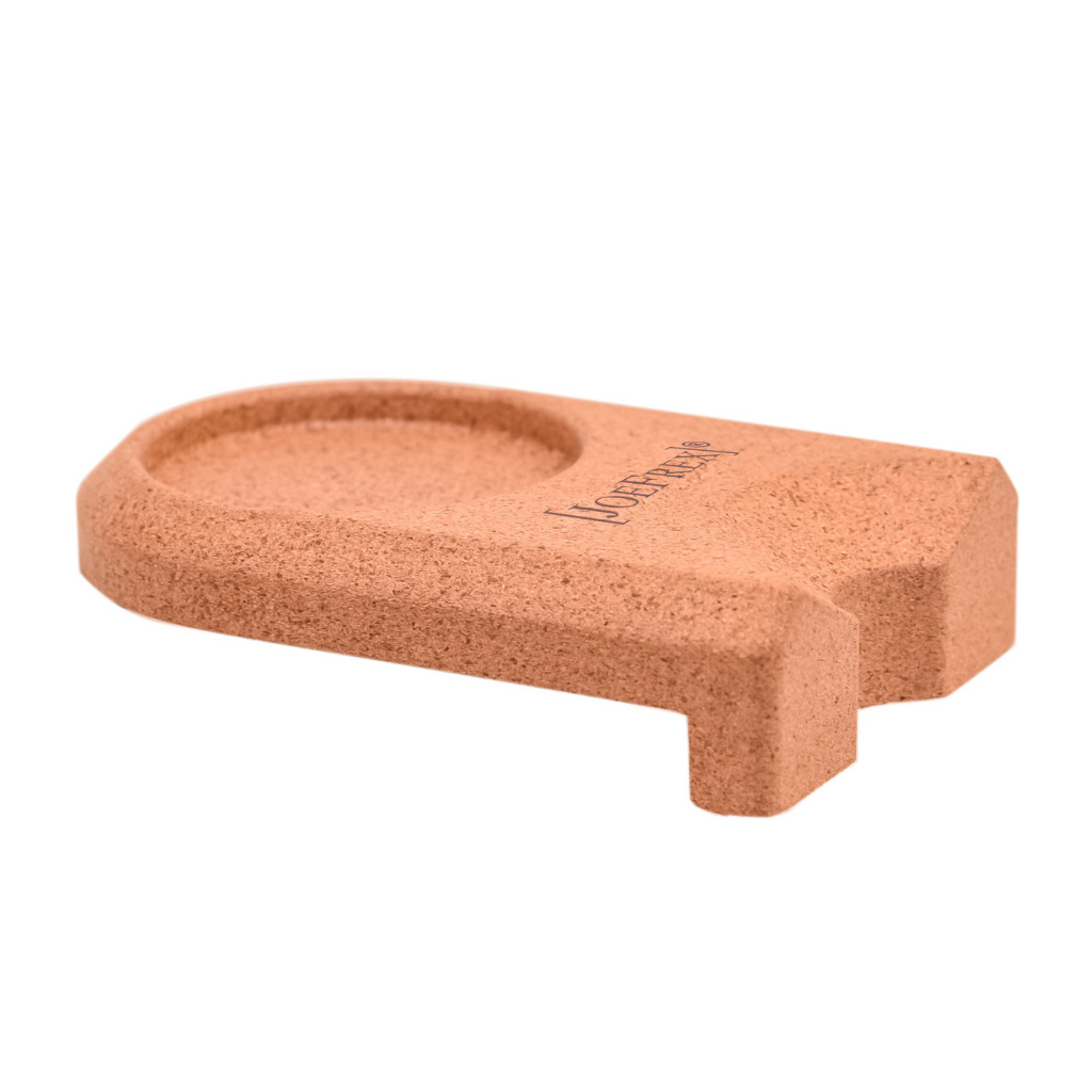 Korková podložka pod tamper JoeFrex 12,5 × 8 × 3 cm, celkový pohled