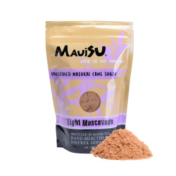 Třtinový cukr MauiSU Light Muscovado, 500 g