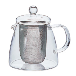 Víko Hario Leaf Tea Pot při pohledu zespodu Víko Hario Leaf Tea Pot při pohledu zespodu