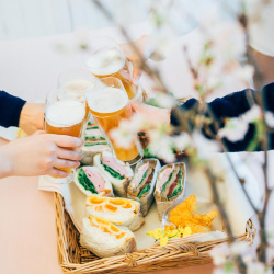 Sklenice Hario Twin Beer Glass při pohledu shora