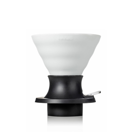 Keramický dripper Hario Switch 02 v bílém provedení, celkový pohled