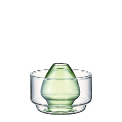 Stojánek na metličku Hario Chasen Stand & Bowl s miskou 100 ml, celkově Stojánek na metličku Hario Chasen Stand & Bowl s miskou 100 ml, celkově