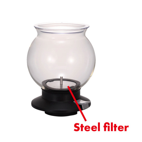Náhradní nerezový filtr Hario pro Tea Dripper Largo, celkově