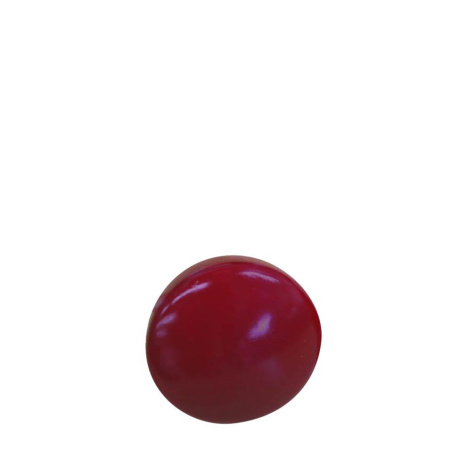 Dřevěný knoflík Comandante ve vínově červené, průměr 44 mm, celkově