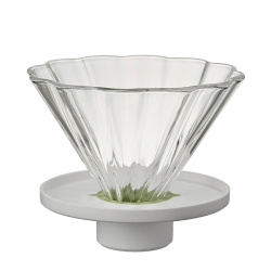 Překapávač na čaj Hario Cha Cha Dripper Bouquet, celkový pohled Překapávač na čaj Hario Cha Cha Dripper Bouquet, celkový pohled