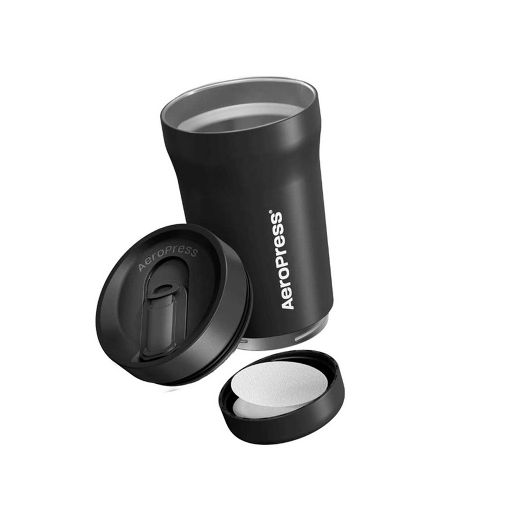 Cestovní termohrnek AeroPress Travel Coffee Tumbler, 470 ml, celkově