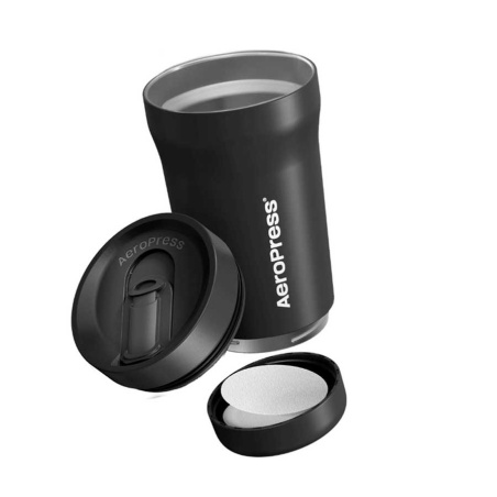 Cestovní termohrnek AeroPress Travel Coffee Tumbler, 470 ml, celkově