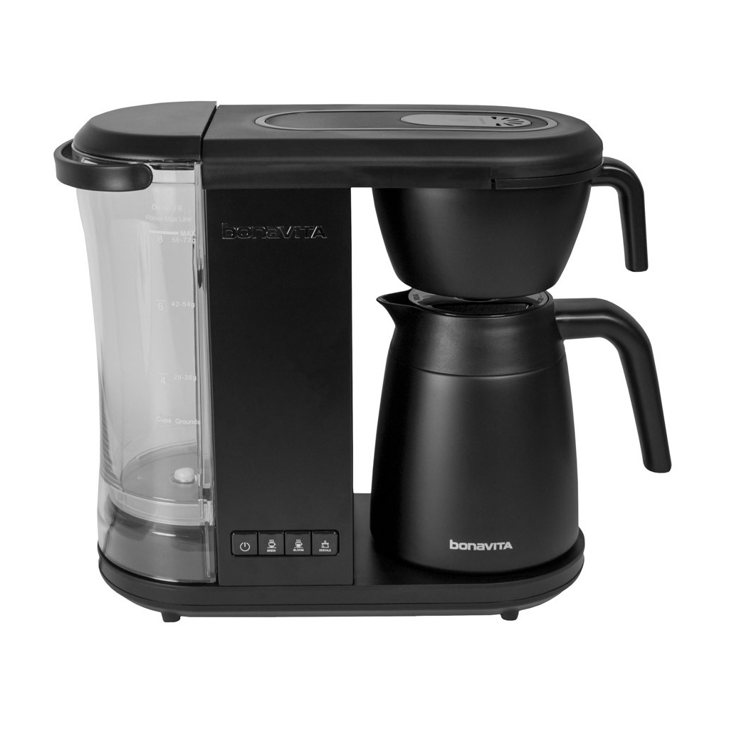 Automatický překapávač Bonavita The Enthusiast 8 Cup z nerezi, celkově Automatický překapávač Bonavita The Enthusiast 8 Cup z nerezi, celkově