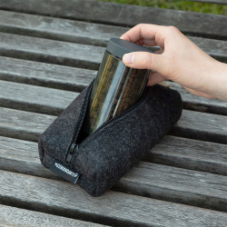 Logo na pouzdru Comandante Tool Pouch Anthracite