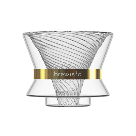 Skleněný dripper Brewista Tornado Duo velikosti 1, celkový pohled