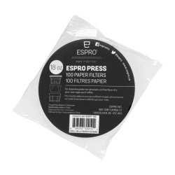 Papírové filtry Espro 18 oz pro french press, balení 100 kusů, celkově Papírové filtry Espro 18 oz pro french press, balení 100 kusů, celkově