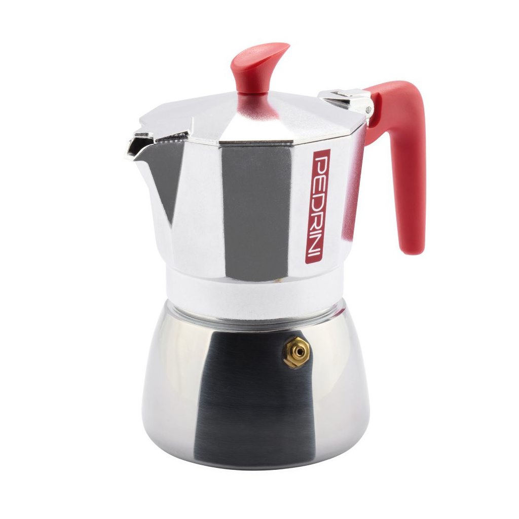 Indukční moka konvička Pedrini Aroma Induction, celkový pohled