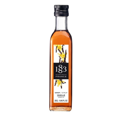Kávový sirup Routin 1883 s příchutí vanilky, lahev 250 ml