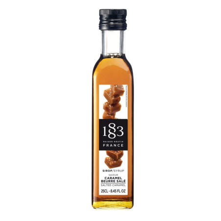 Sirup Routin 1883 se slaným karamelem v lahvi 250 ml