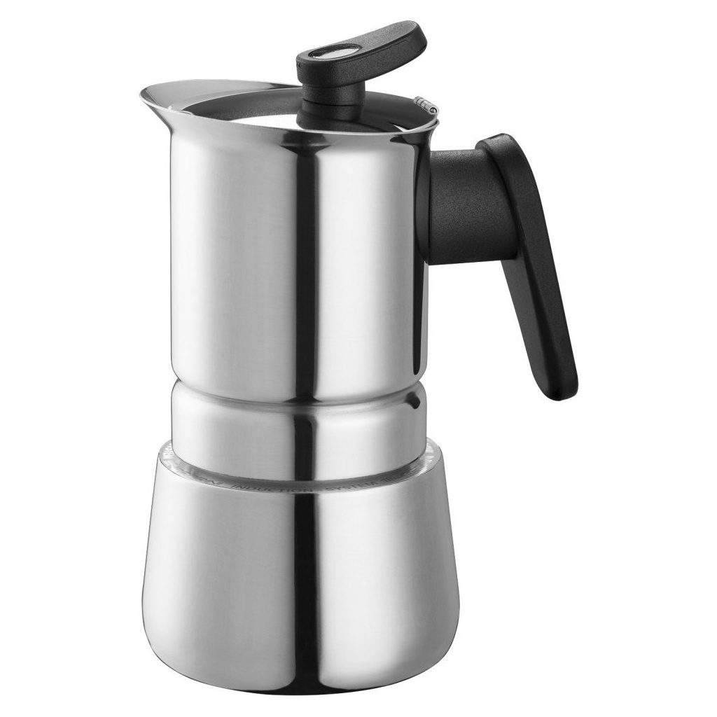 Nerezová moka konvička Pedrini Steel Moka na 4 šálky Nerezová moka konvička Pedrini Steel Moka na 4 šálky