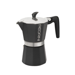 Černá moka konvička Pedrini Aroma na 6 porcí Černá moka konvička Pedrini Aroma na 6 porcí