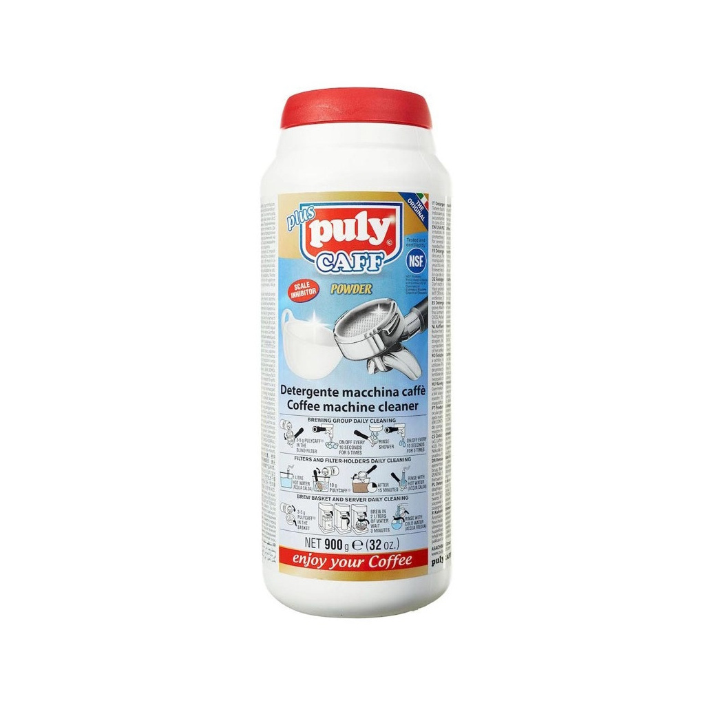 Práškový čistič kávovarů Puly Caff Plus v balení 900 g