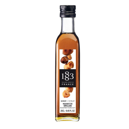 Sirup Routin 1883 z pražených lískových oříšků, lahev 250 ml
