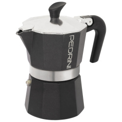 Černá moka konvička Pedrini Aroma na 3 šálky