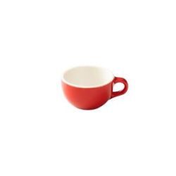 Červený espresso šálek Origami o objemu 90 ml