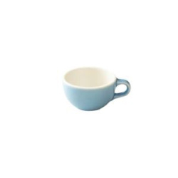 Matně modrý espresso šálek Origami o objemu 90 ml