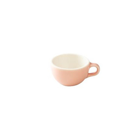 Matně růžový espresso šálek Origami o objemu 90 ml