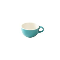 Tyrkysový espresso šálek Origami o objemu 90 ml