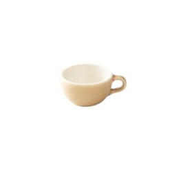 Matně béžový espresso šálek Origami o objemu 90 ml