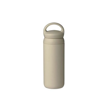 Béžová cestovní termoska Kinto Day Off o objemu 500 ml