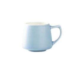 Matně modrý porcelánový hrnek Origami AromaCup 200 ml Matně modrý porcelánový hrnek Origami AromaCup 200 ml
