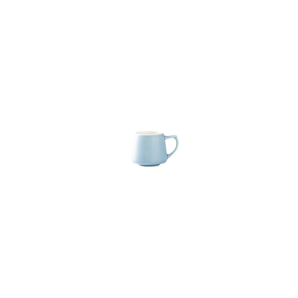 Matně modrý porcelánový hrnek Origami AromaCup 200 ml Matně modrý porcelánový hrnek Origami AromaCup 200 ml