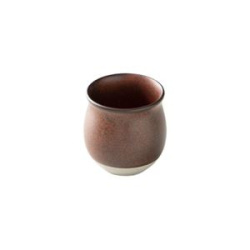 Hnědý porcelánový hrnek Origami Pinot FlavorCup s objemem 200 ml, celkový pohled Hnědý porcelánový hrnek Origami Pinot FlavorCup s objemem 200 ml, celkový pohled