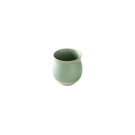 Zelený porcelánový hrnek na kávu Origami Pinot FlavorCup, objem 200 ml