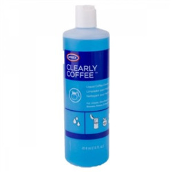 Čisticí kapalina Urnex Clearly Coffee v lahvi o objemu 414 ml