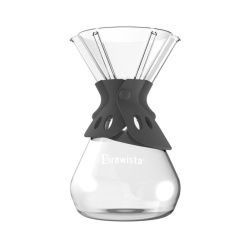 Skleněný dripper Brewista Smart Brew Hourglass o objemu 1 200 ml, celkový pohled