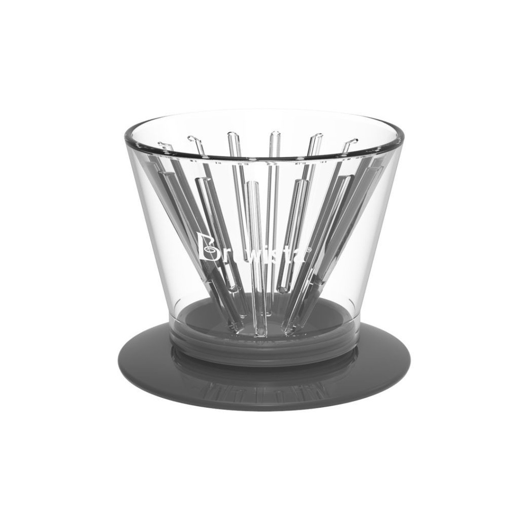 Dvoustěnný skleněný dripper Brewista Smart Dripper Full Cone, celkový pohled
