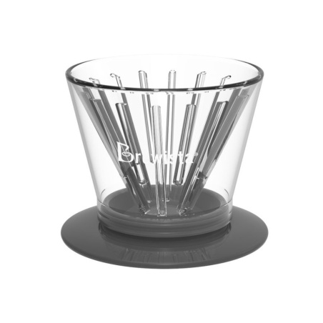 Dvoustěnný skleněný dripper Brewista Smart Dripper Full Cone, celkový pohled