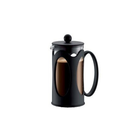 Černý french press Bodum Kenya (10682-01) pro tři šálky, celkový pohled